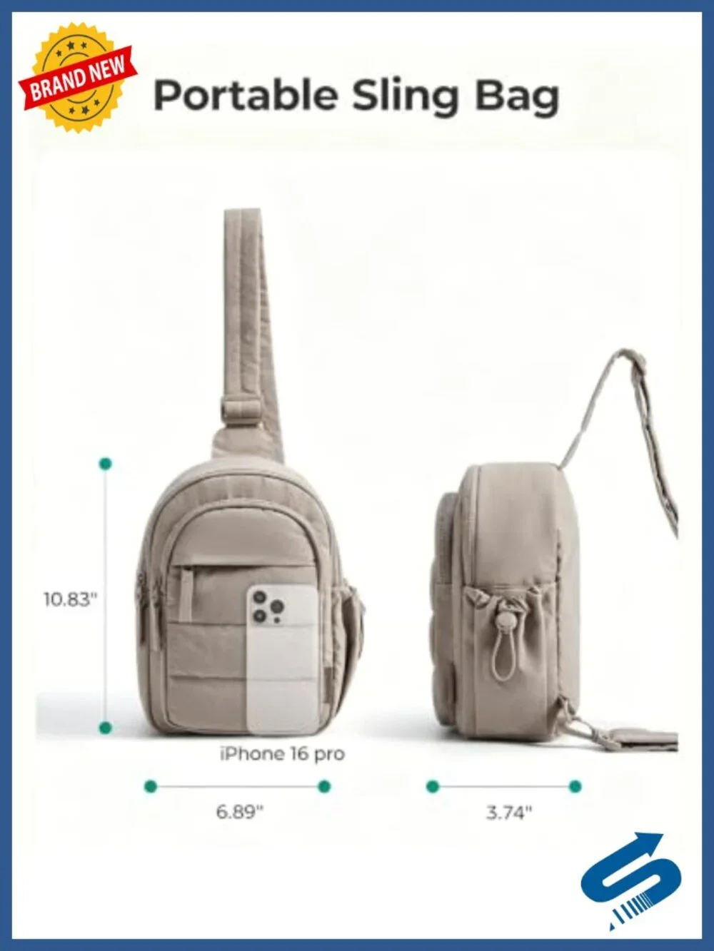 Small Sling Bag Crossbody Hobo Handbag with RFID Blocking